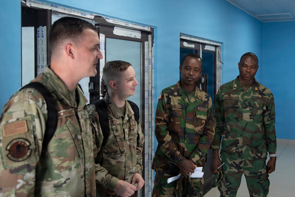 Michigan National Guard conducts partnership engagement with Armed Forces of Liberia chaplains, mortuary affairs specialists