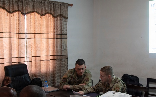 Michigan National Guard conducts partnership engagement with Armed Forces of Liberia chaplains, mortuary affairs specialists