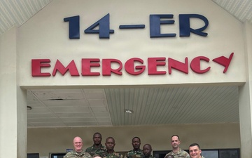 Michigan National Guard conducts partnership engagement with Armed Forces of Liberia chaplains, mortuary affairs specialists