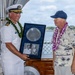 Commanding Officer of USS Missouri (SSN 780) Attends 40th Anniversary Celebration of the Recommissioning of USS Missouri (BB 63)