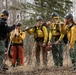 Alaska Air National Guard, Air Force, and State of Alaska Division of Forestry and Fire Protection firefighters team up during controlled burns