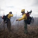 Alaska Air National Guard, Air Force, and State of Alaska Division of Forestry and Fire Protection firefighters team up during controlled burns