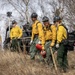 Alaska Air National Guard, Air Force, and State of Alaska Division of Forestry and Fire Protection firefighters team up during controlled burns