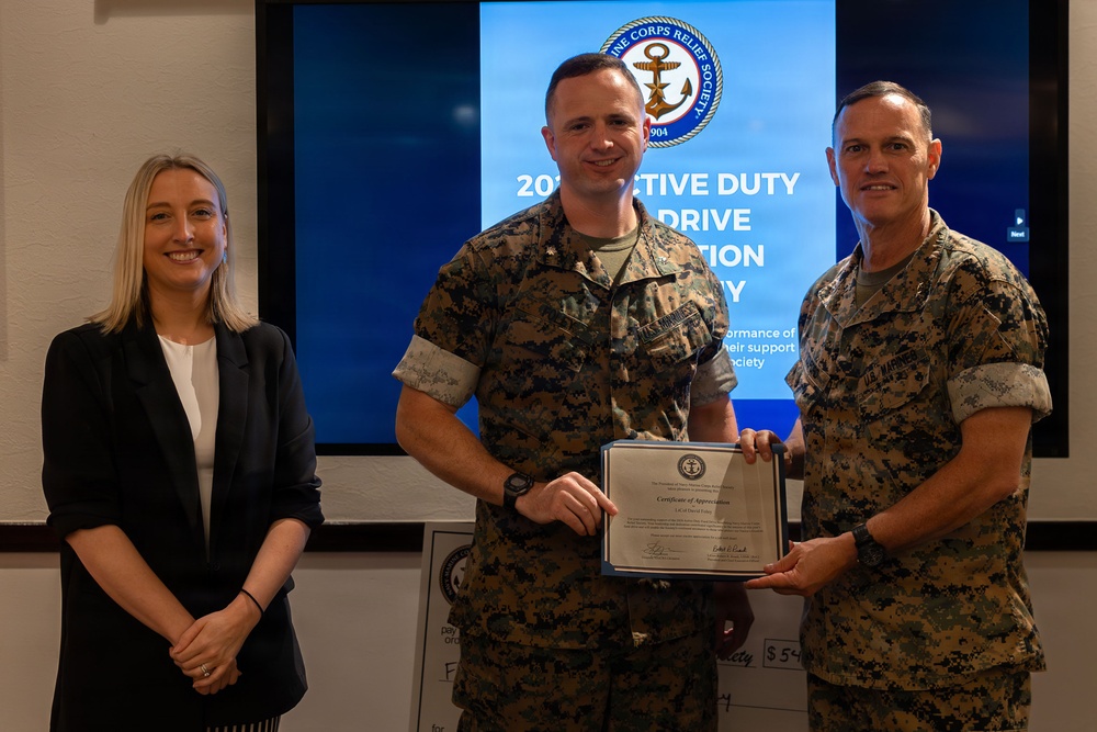 Navy Marine Corps Relief Society Active Duty Fund Drive Recognition Banquet