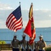 U.S. Marines participate in Coral Sea Ceremony