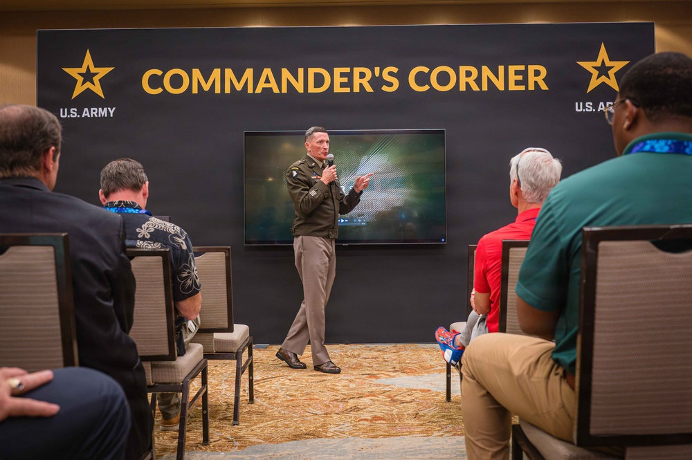 Brig. Gen. William Parker Kicks Off LANPAC 2026 Commander’s Corner