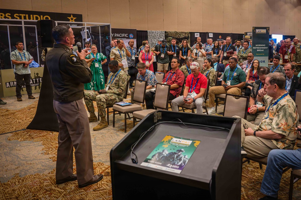 Brig. Gen. William Parker Kicks Off LANPAC 2026 Commander’s Corner