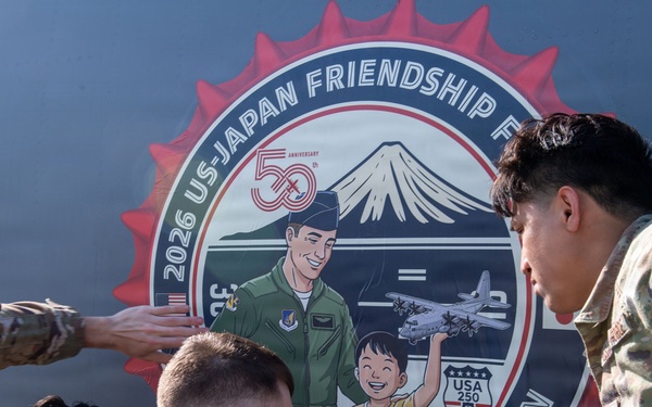 Yokota unveils 50th Friendship Festival patch
