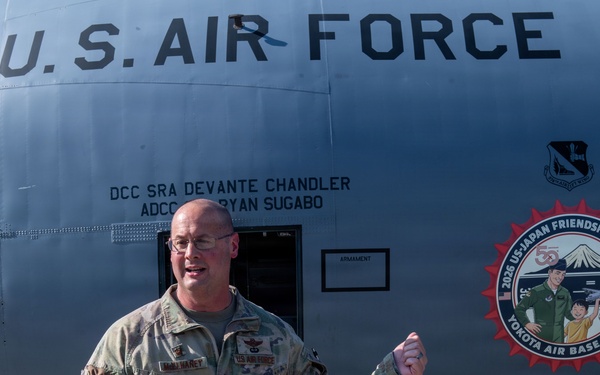 Yokota unveils 50th Friendship Festival patch