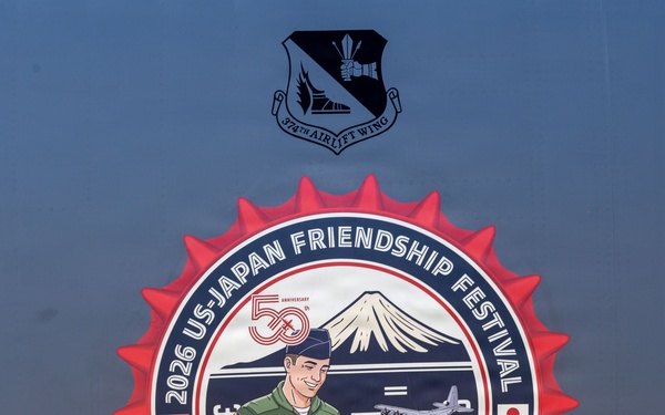 Yokota unveils 50th Friendship Festival patch