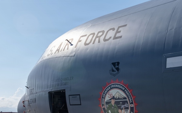 Yokota unveils 50th Friendship Festival patch