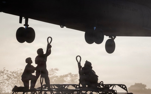 Salaknib 2026: Task Force Saber conducts multiship UH-60 Black Hawk flight over Luzon Strait