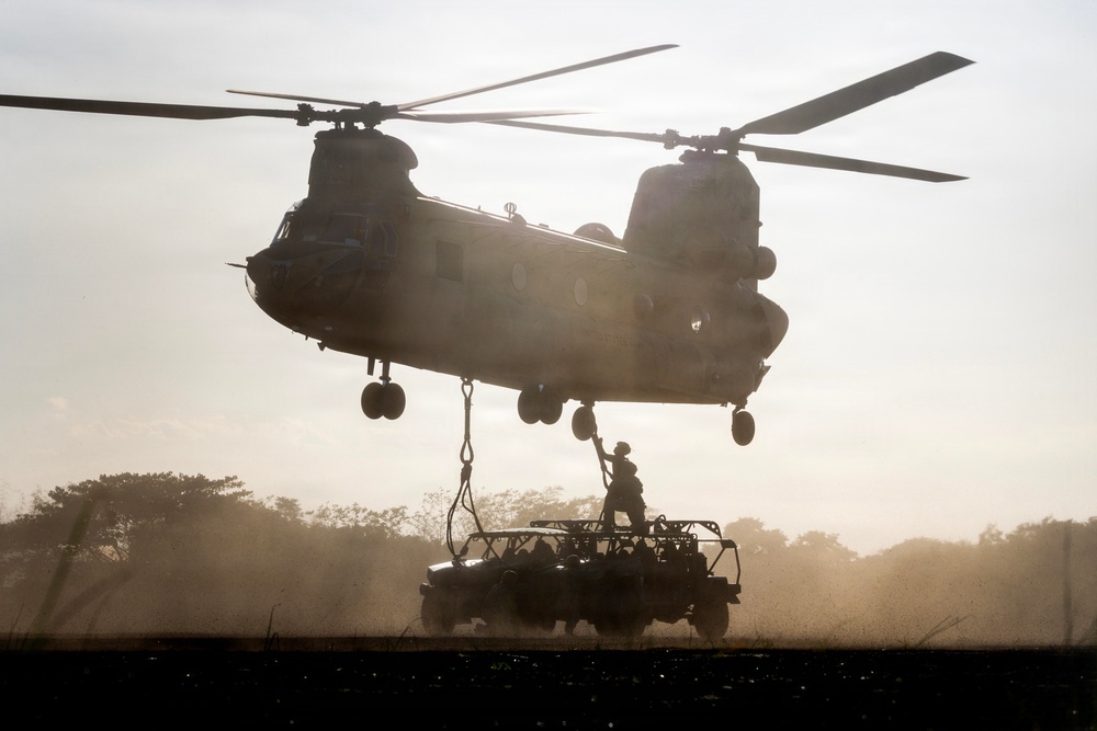 Salaknib 2026: Task Force Saber conducts Sling Load Training with 3rd Brigade Combat Team