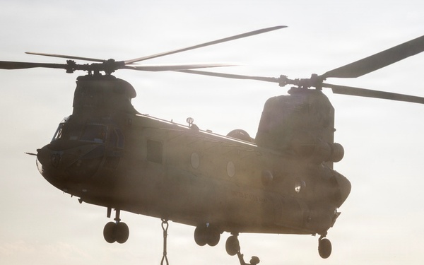 Salaknib 2026: Task Force Saber conducts multiship UH-60 Black Hawk flight over Luzon Strait