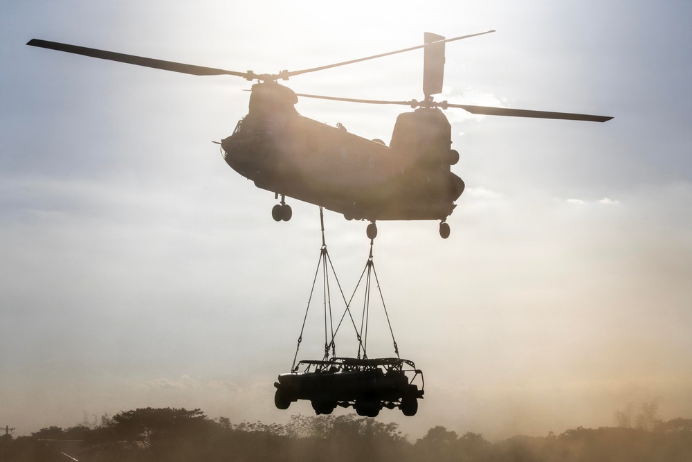Salaknib 2026: Task Force Saber conducts Sling Load Training with 3rd Brigade Combat Team