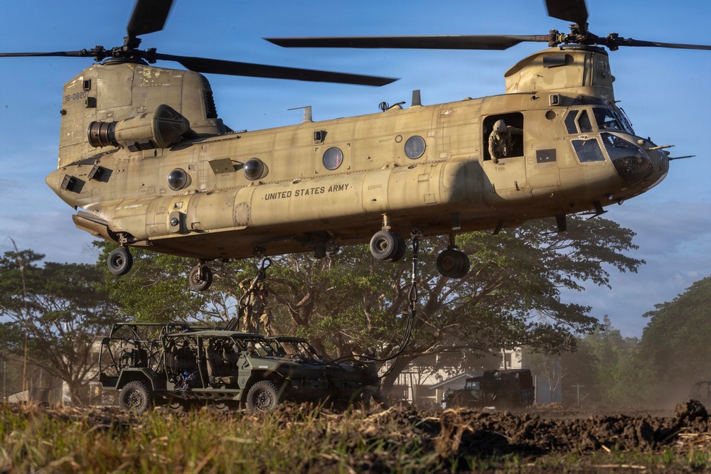 Salaknib 2026: Task Force Saber conducts Sling Load Training with 3rd Brigade Combat Team
