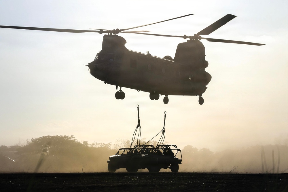 Salaknib 2026: Task Force Saber conducts Sling Load Training with 3rd Brigade Combat Team