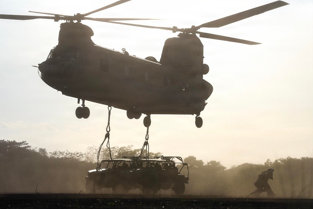 Salaknib 2026: Task Force Saber conducts Sling Load Training with 3rd Brigade Combat Team