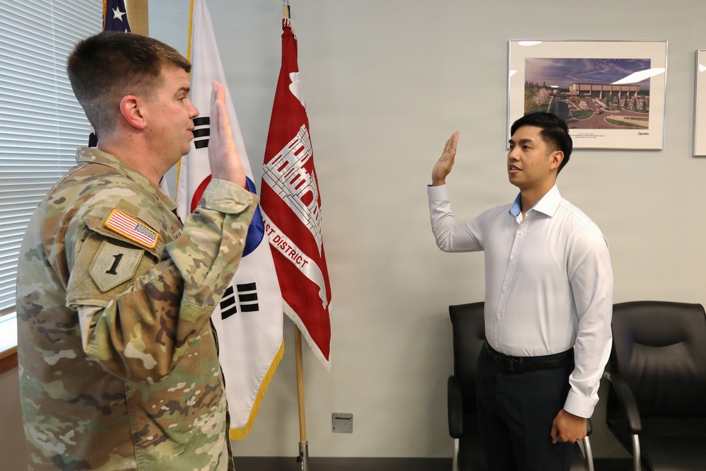 Bridging the gap: How one service member found professional growth at USACE Far East District