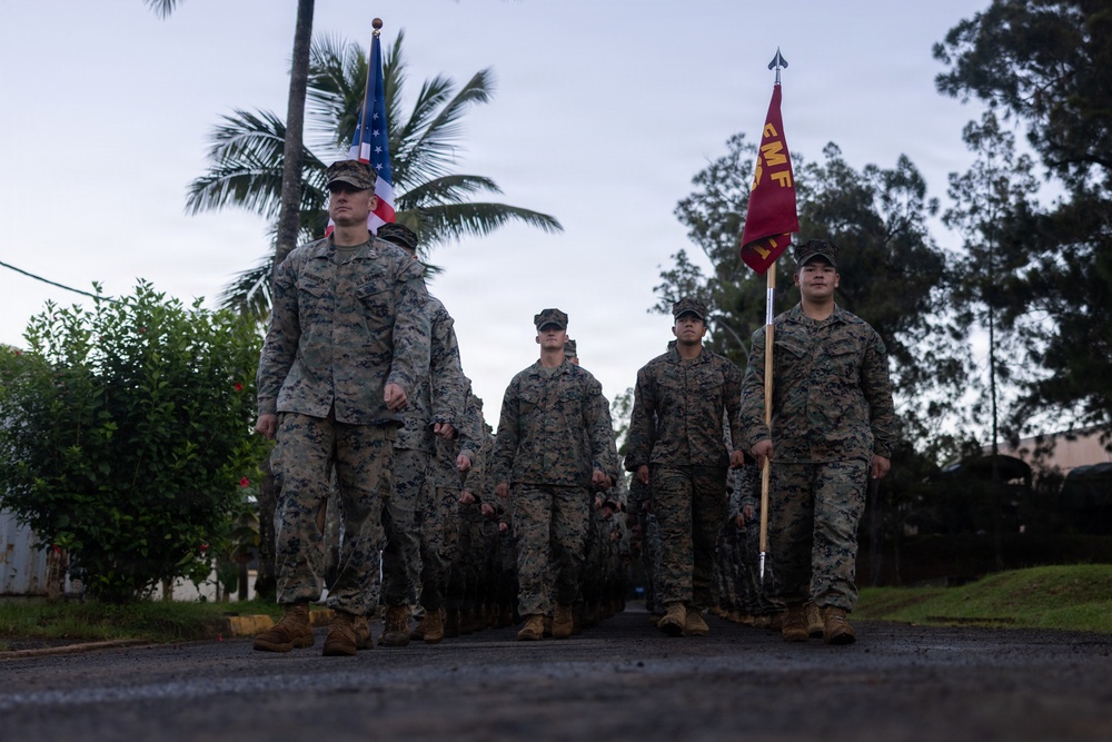 Exercise Tagata Toa 26: U.S. Marines with MRF-D participate in opening ceremony