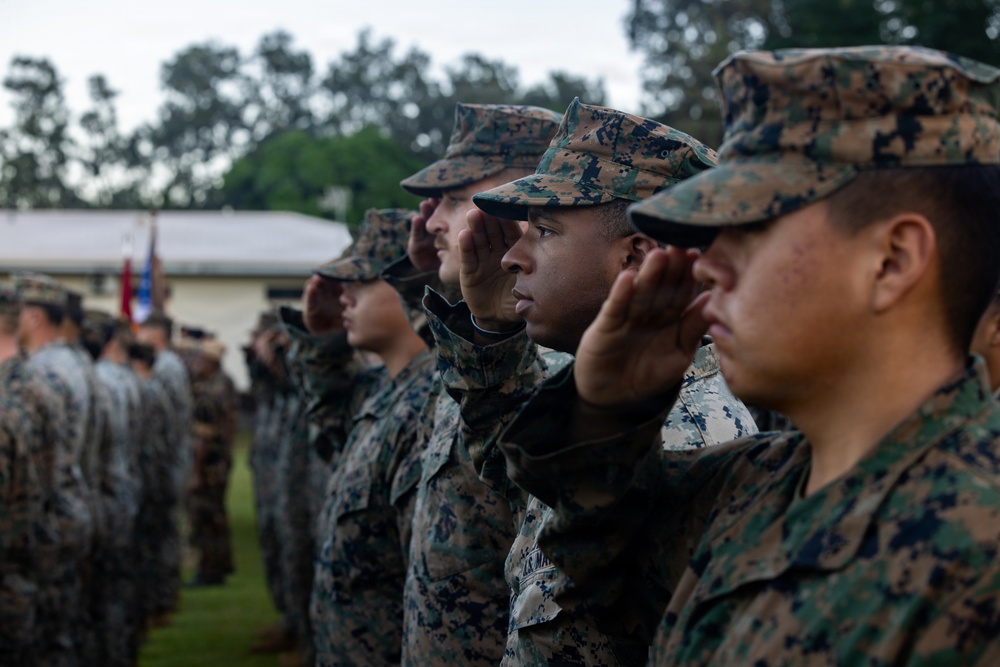 Exercise Tagata Toa 26: U.S. Marines with MRF-D participate in opening ceremony