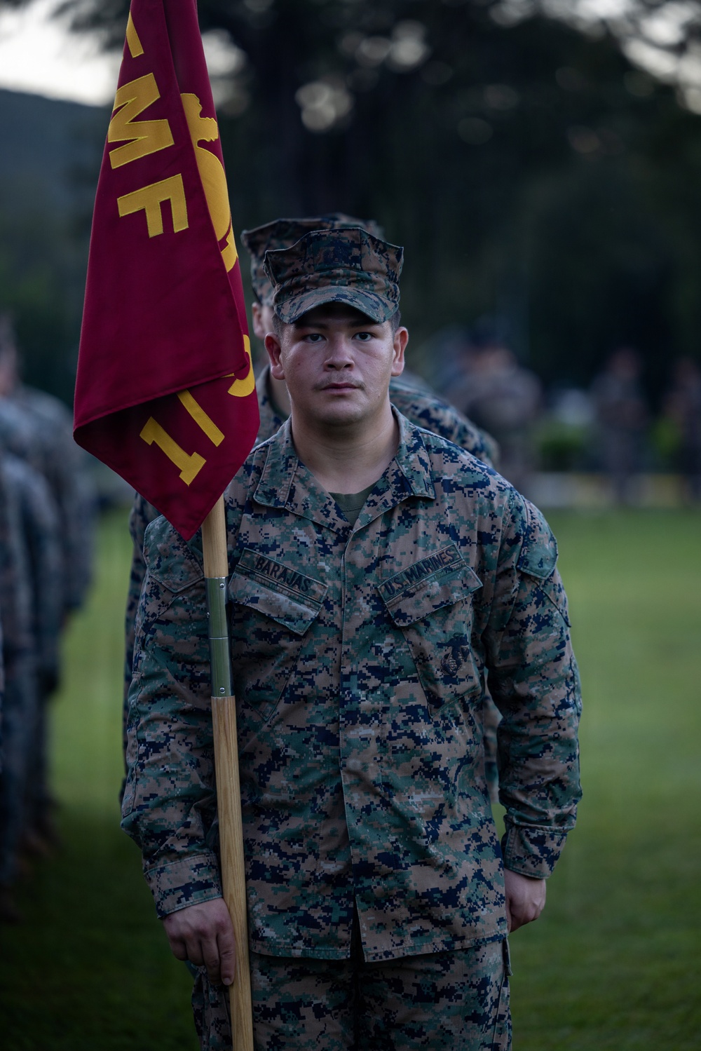 Exercise Tagata Toa 26: U.S. Marines with MRF-D participate in opening ceremony