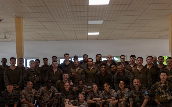 U.S. Marines with MRF-D participate in SME exchange with partner nation during Exercise Tagata Toa 26