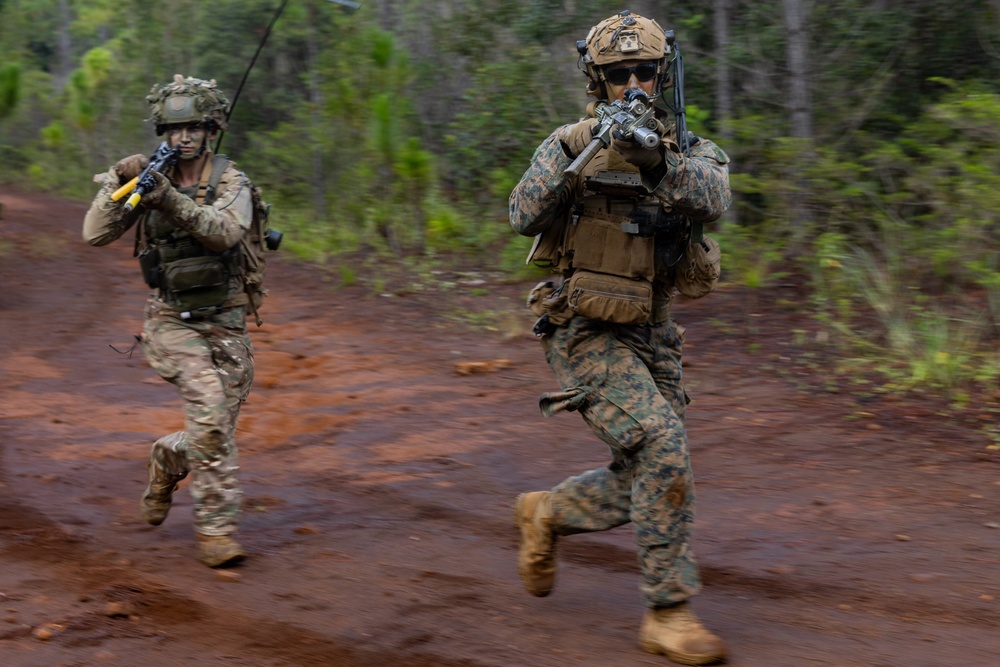 Exercise Tagata Toa 26: MRF-D Marines, FANC conduct platoon attack drill