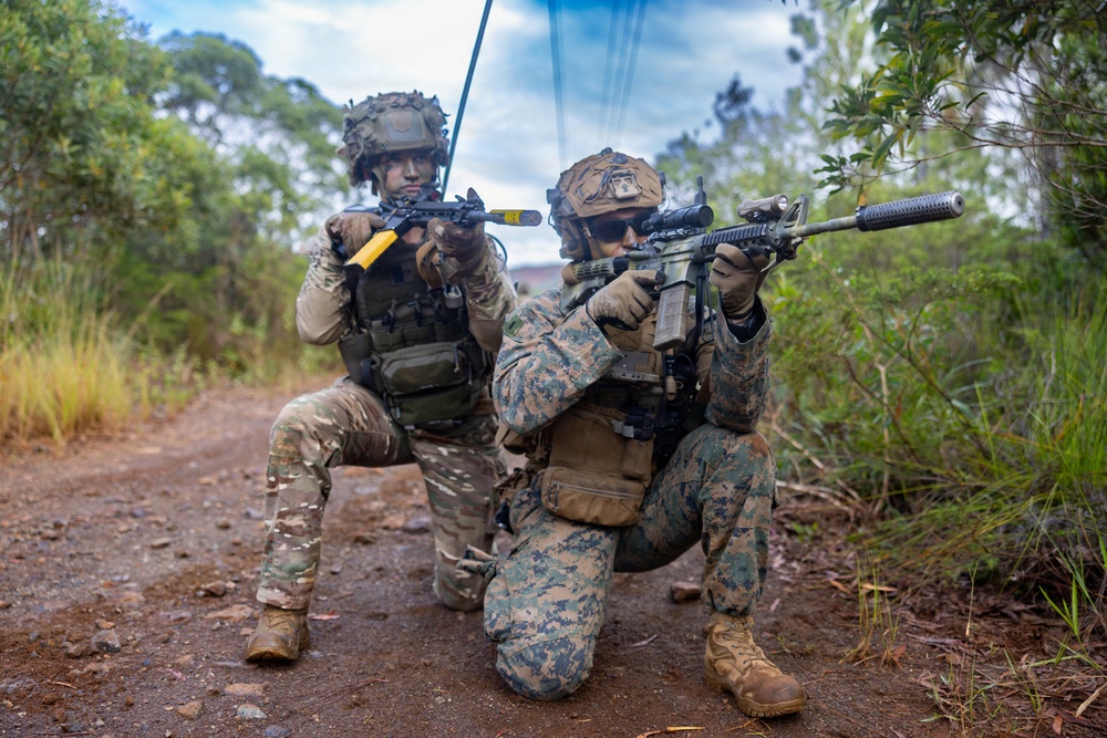 Exercise Tagata Toa 26: MRF-D Marines, FANC conduct platoon attack drill