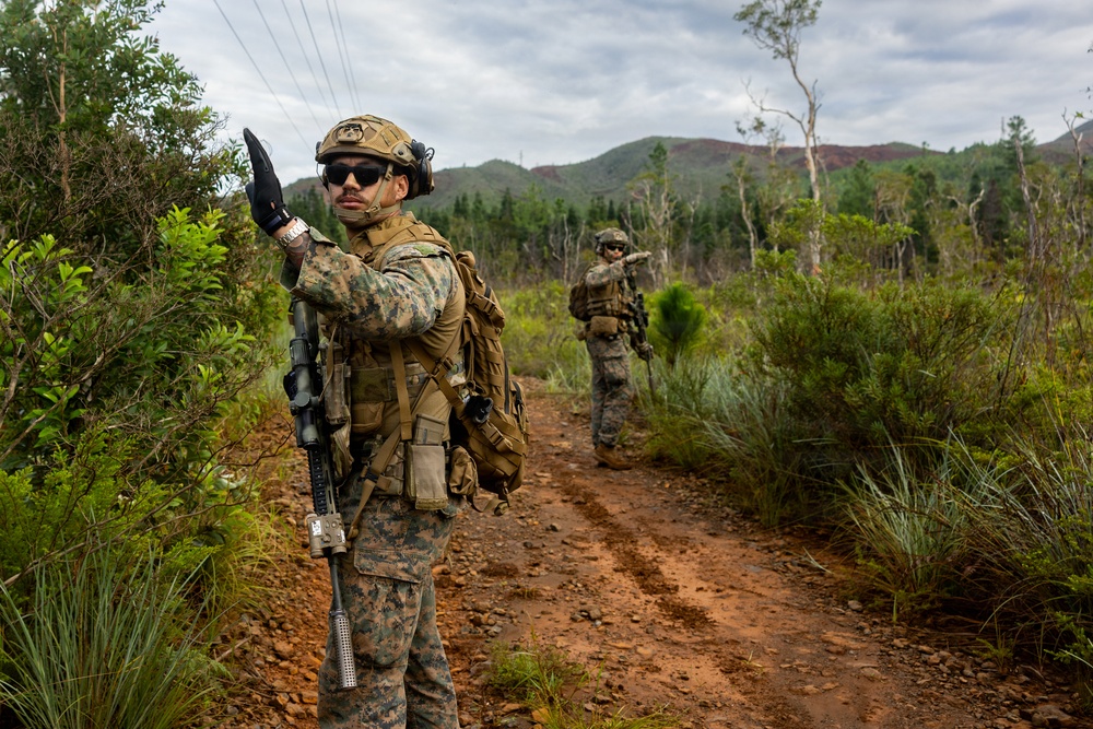 Exercise Tagata Toa 26: MRF-D Marines, FANC conduct platoon attack drill