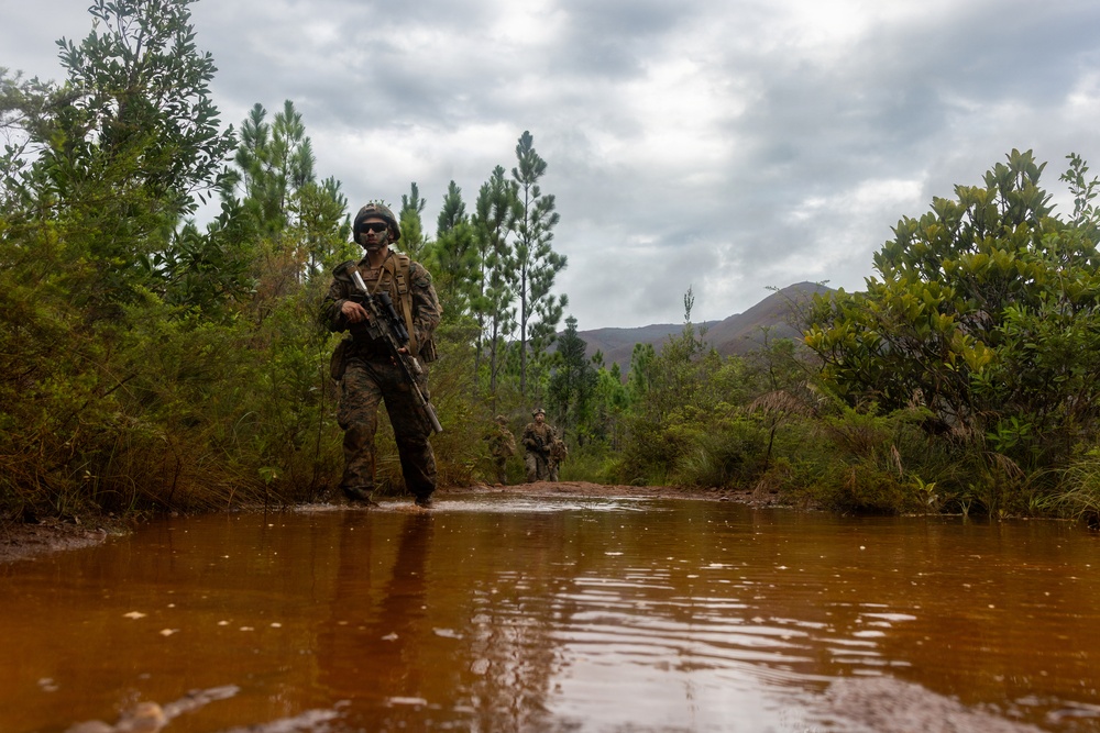 Exercise Tagata Toa 26: MRF-D Marines, FANC conduct platoon attack drill