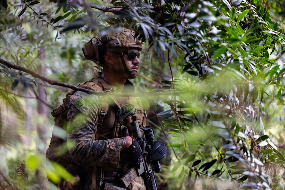 Exercise Tagata Toa 26: MRF-D Marines, FANC conduct platoon attack drill