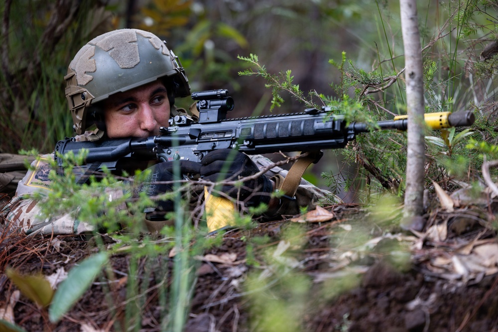 Exercise Tagata Toa 26: MRF-D Marines, FANC conduct platoon attack drill