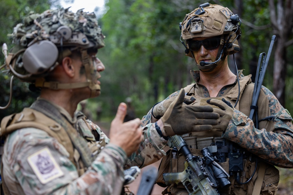 Exercise Tagata Toa 26: MRF-D Marines, FANC conduct platoon attack drill