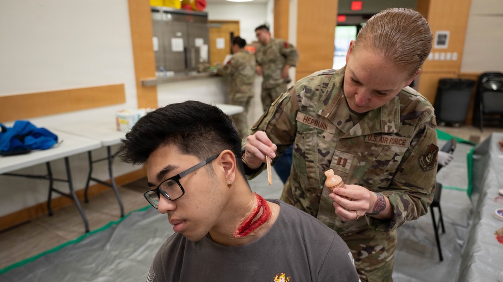 Osan Airmen Respond to Simulated Active Shooter Exercise