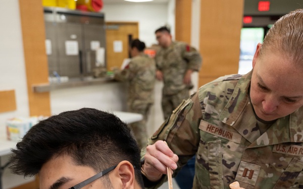 Osan Airmen Respond to Simulated Active Shooter Exercise