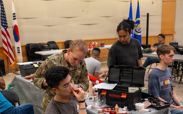 Osan Airmen Respond to Simulated Active Shooter Exercise