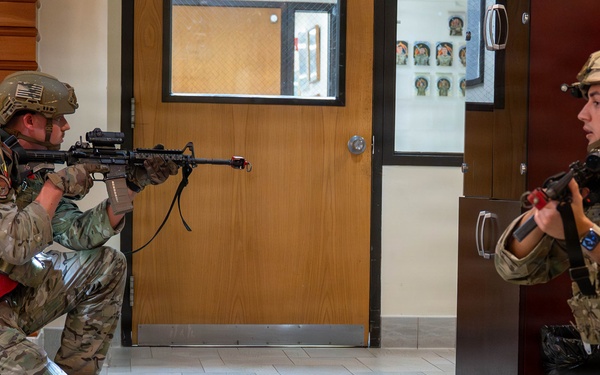 Osan Airmen Respond to Simulated Active Shooter Exercise