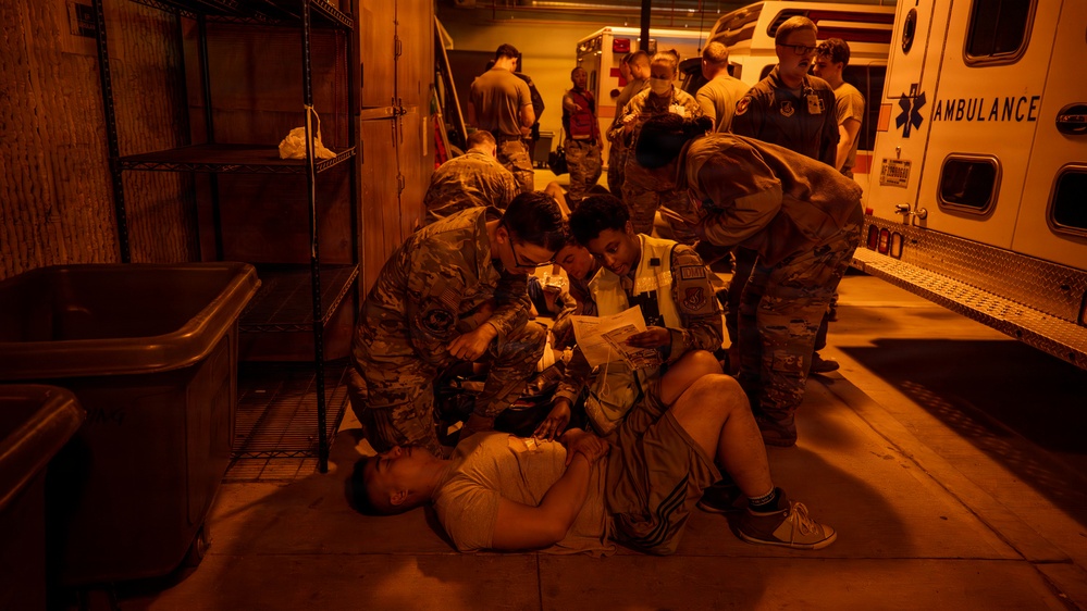 Osan Airmen Respond to Simulated Active Shooter Exercise