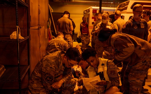 Osan Airmen Respond to Simulated Active Shooter Exercise