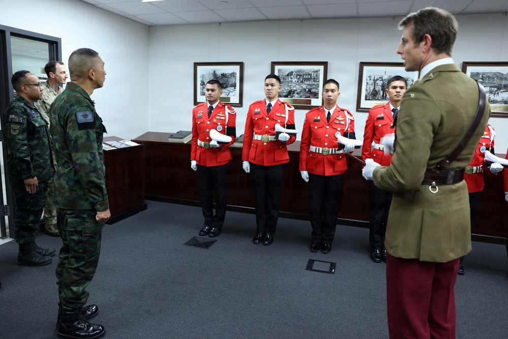 RAdm. Chanate Singhachan Visits Tri-Command