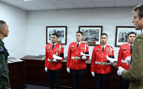 RAdm. Chanate Singhachan Visits Tri-Command
