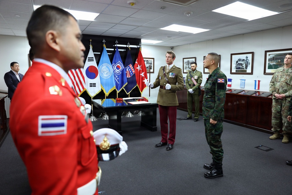 RAdm. Chanate Singhachan Visits Tri-Command