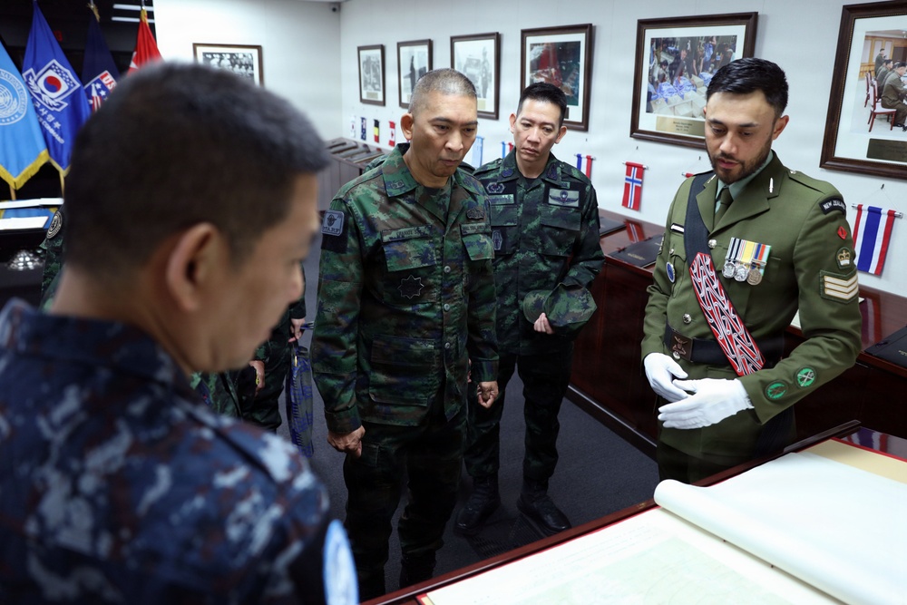 RAdm. Chanate Singhachan Visits Tri-Command
