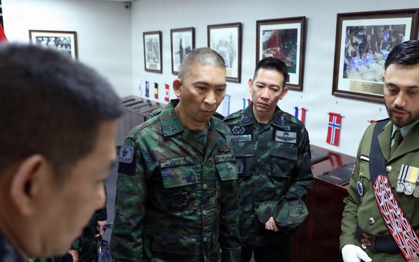 RAdm. Chanate Singhachan Visits Tri-Command