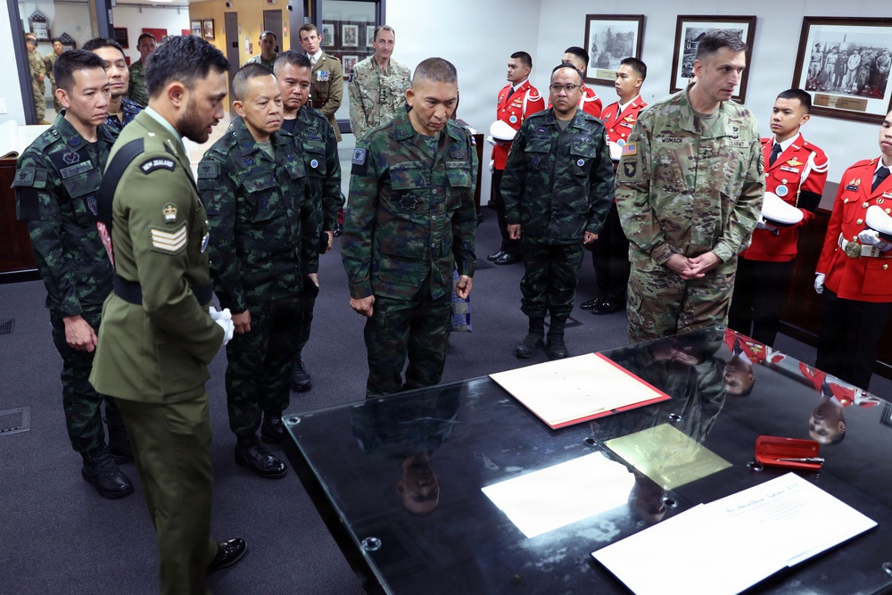 RAdm. Chanate Singhachan Visits Tri-Command