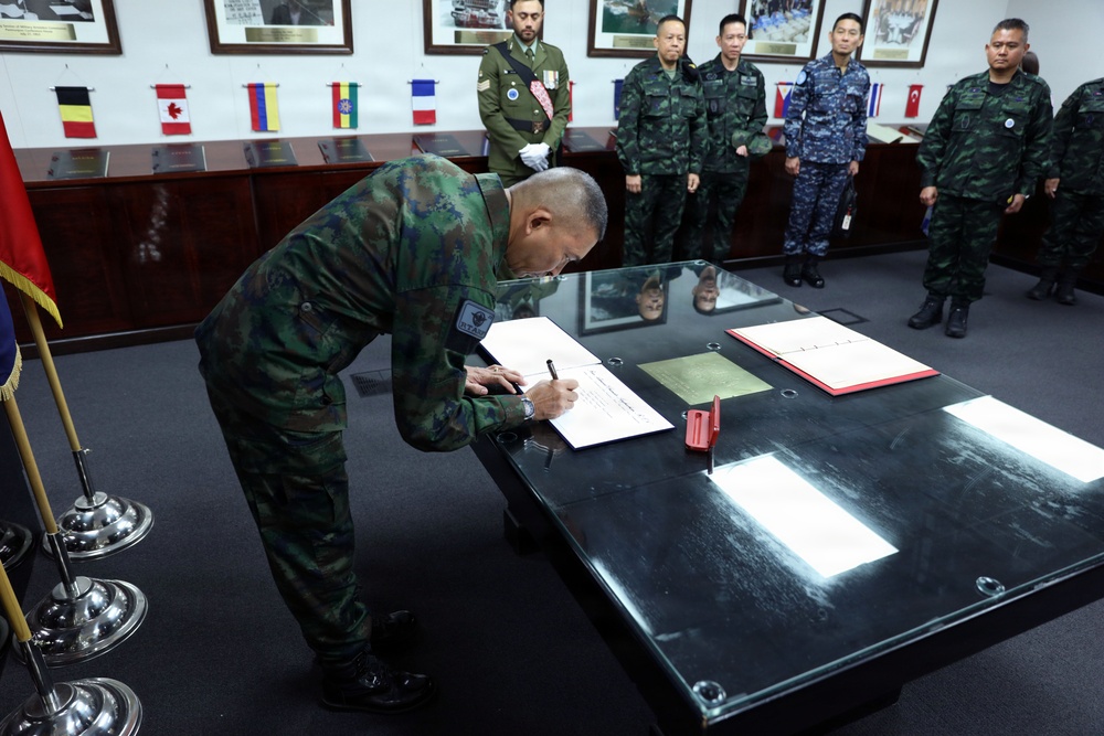 RAdm. Chanate Singhachan Visits Tri-Command