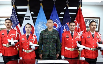 RAdm. Chanate Singhachan Visits Tri-Command