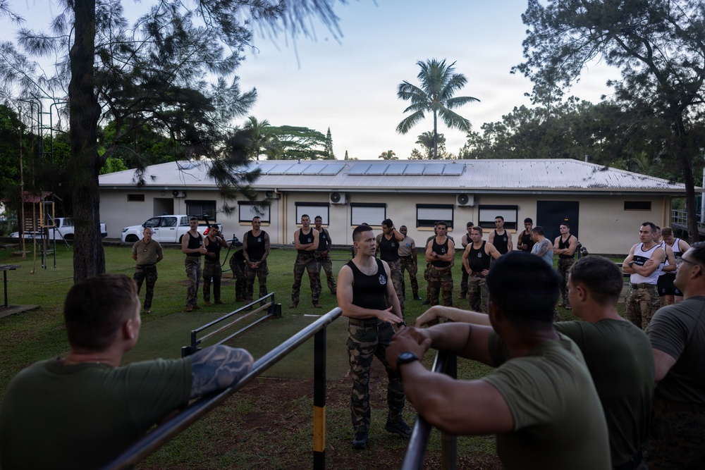 MRF-D Marines, FANC conduct physical training event during Exercise Tagata Toa 26