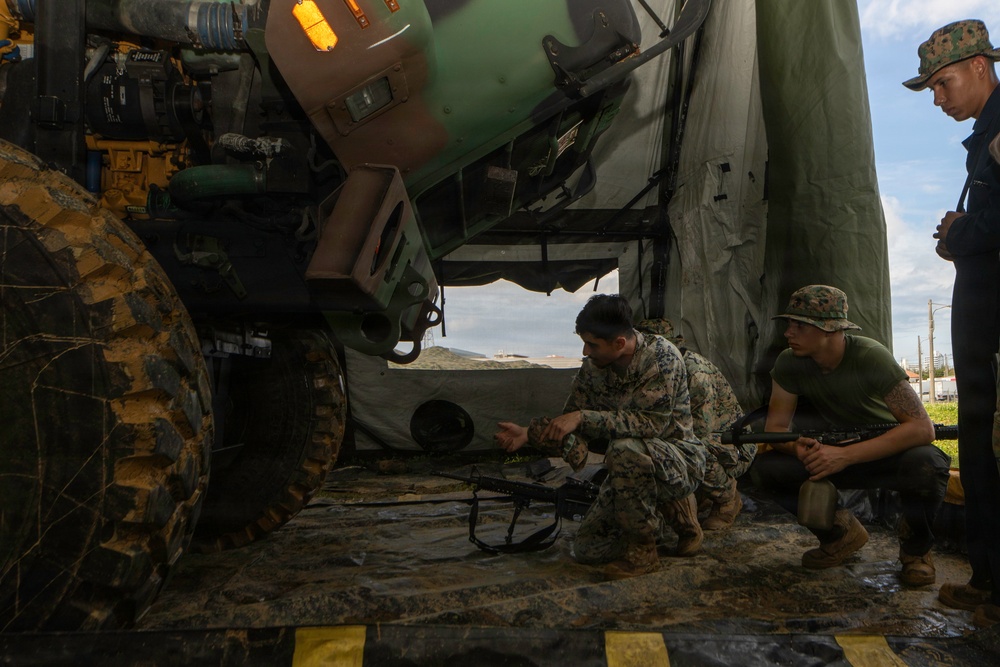 3rd Maintenance Battalion Conducts Maintenance Rehearsal in Support of 3rd MLG